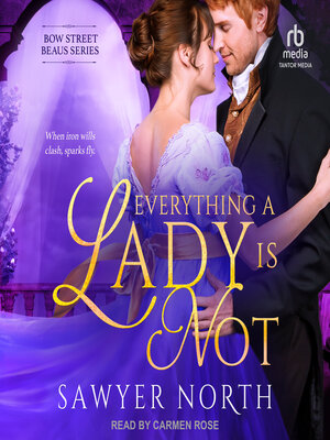 cover image of Everything a Lady is Not